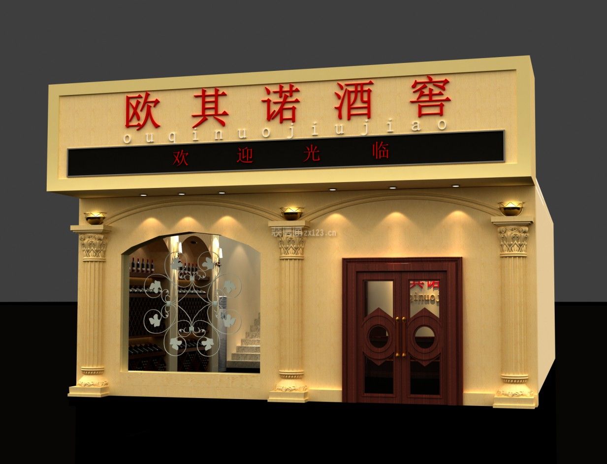 东莞酒庄欧式风格280平米装修效果图案例_龙舟装饰装修设计案例