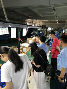大疆公司到日线东莞工厂参观考察